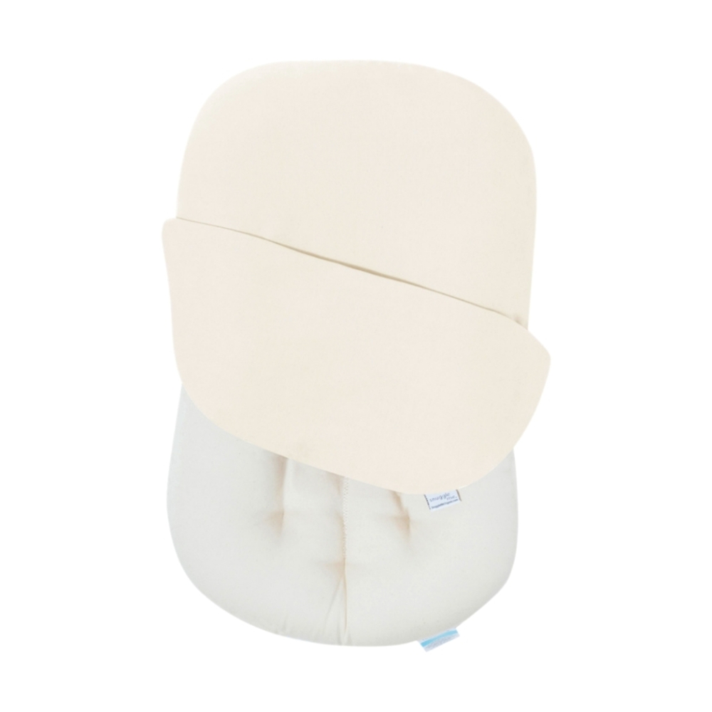 Snuggle Me Organic Infant Lounger Cover in Natural